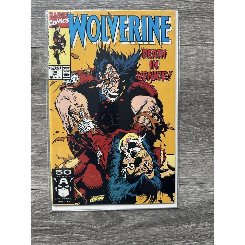 Marvel Wolverine #38 Single Issue Comic 1991 Copper Age Color US Comics